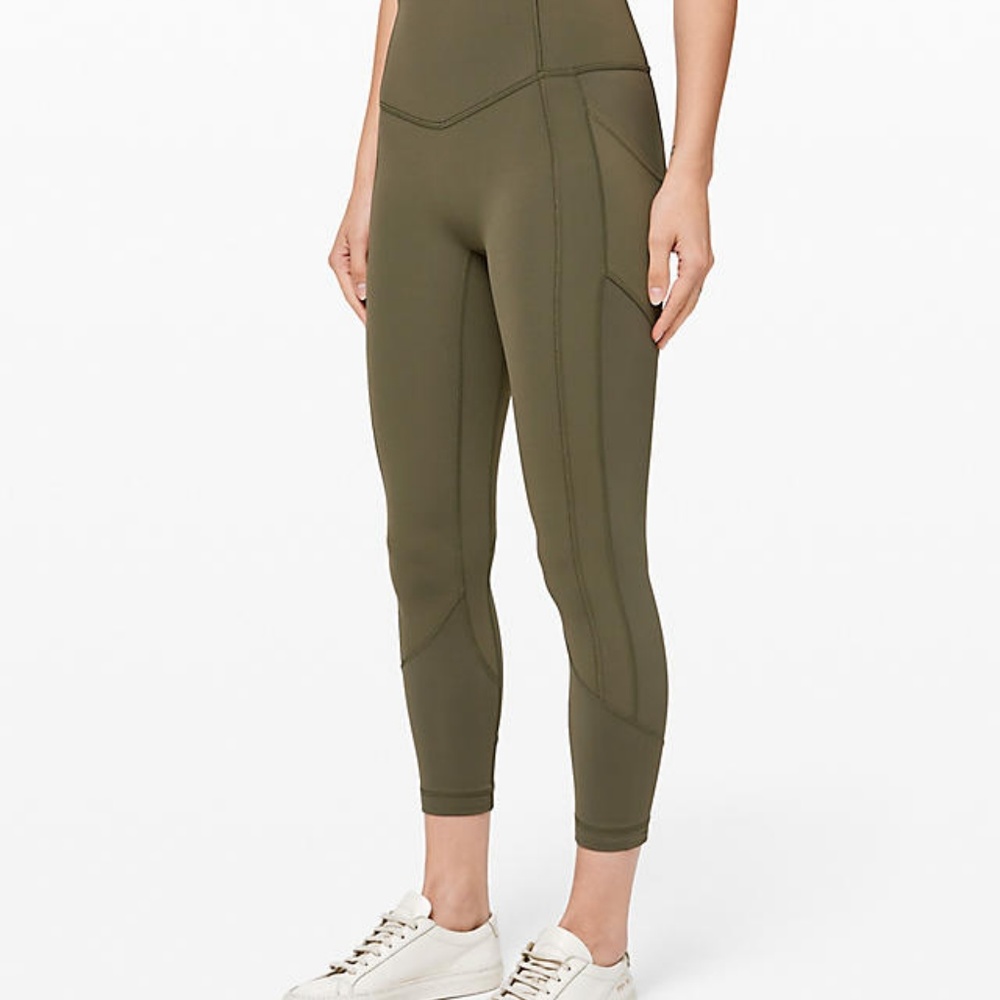 Lululemon All The Right Places Crop II 23" Size 6